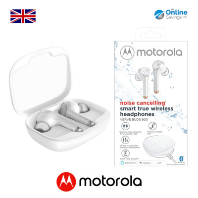 Motorola Earbuds 800 VerveBuds Bluetooth In-Ear Buds Hörmuschel mit Ladecase