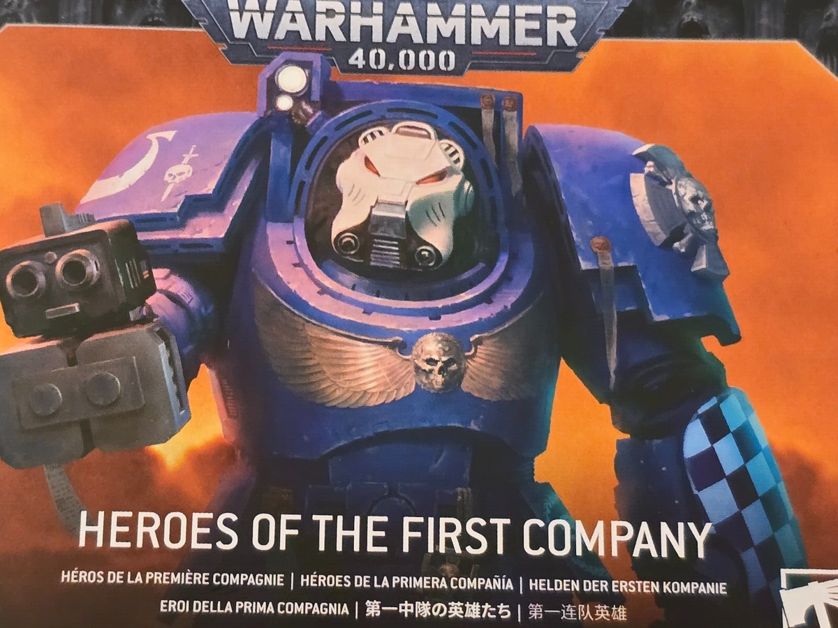 Terminator Space Marine 40k Warhammer Heroes First Company Series