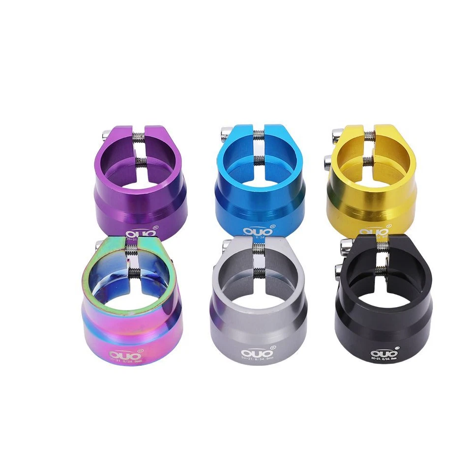 Peças de bicicleta de estrada MTB clipe de tubo de assento de bicicleta 31,8/34,9 mm braçadeira de assento de bicicleta - Imagem 3 de 4