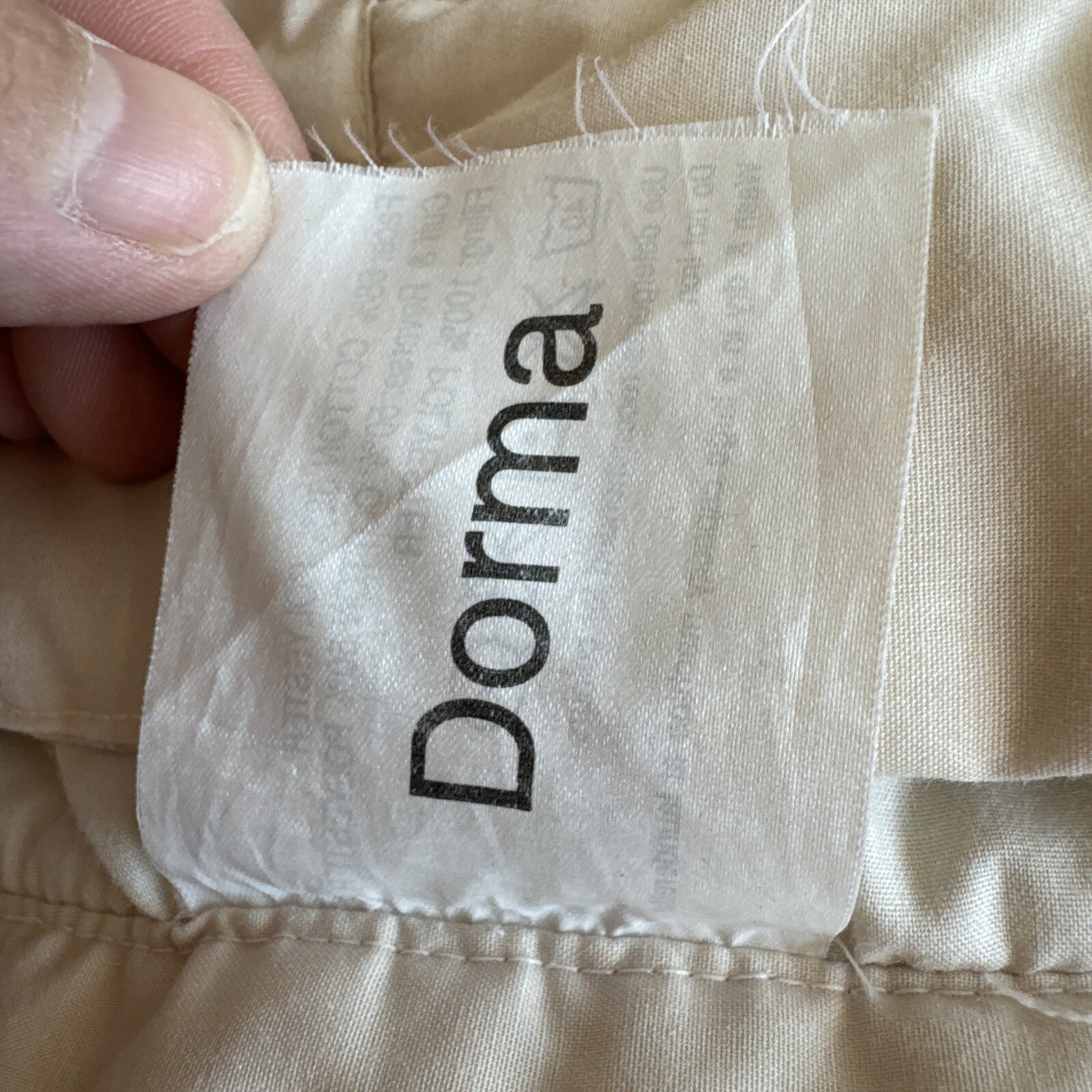 Dorma Jacquard Throw Kingsize Cream eBay
