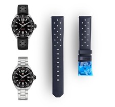 Genuine TAG Heuer Formula 1 Rubber Black Strap 19.5mm FT8023/BT0725 WAZ Models