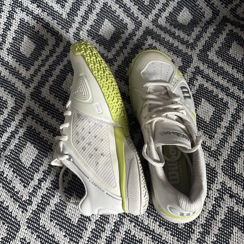 Wilson Ortholite Womens Size 4.5 White Athletic Shoes Sneakers WRS317120 - Picture 6 of 9