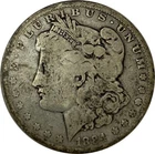 1884-P - Morgan Silver Dollar, Good (G) condition