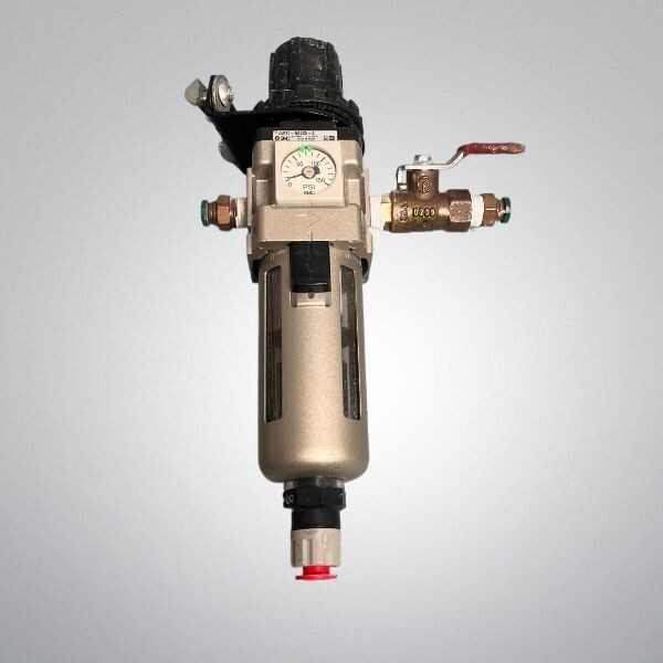 SMC Filter Regulator 125 PSI 1/4 in. Port