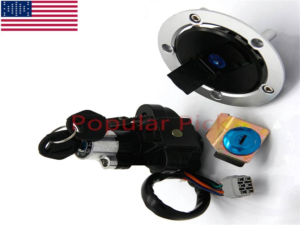 Ignition Switch Gas Cap Seat Lock Key Suzuki GSF1250S Bandit S 07-11 37101-31840 Foto 4 de 4