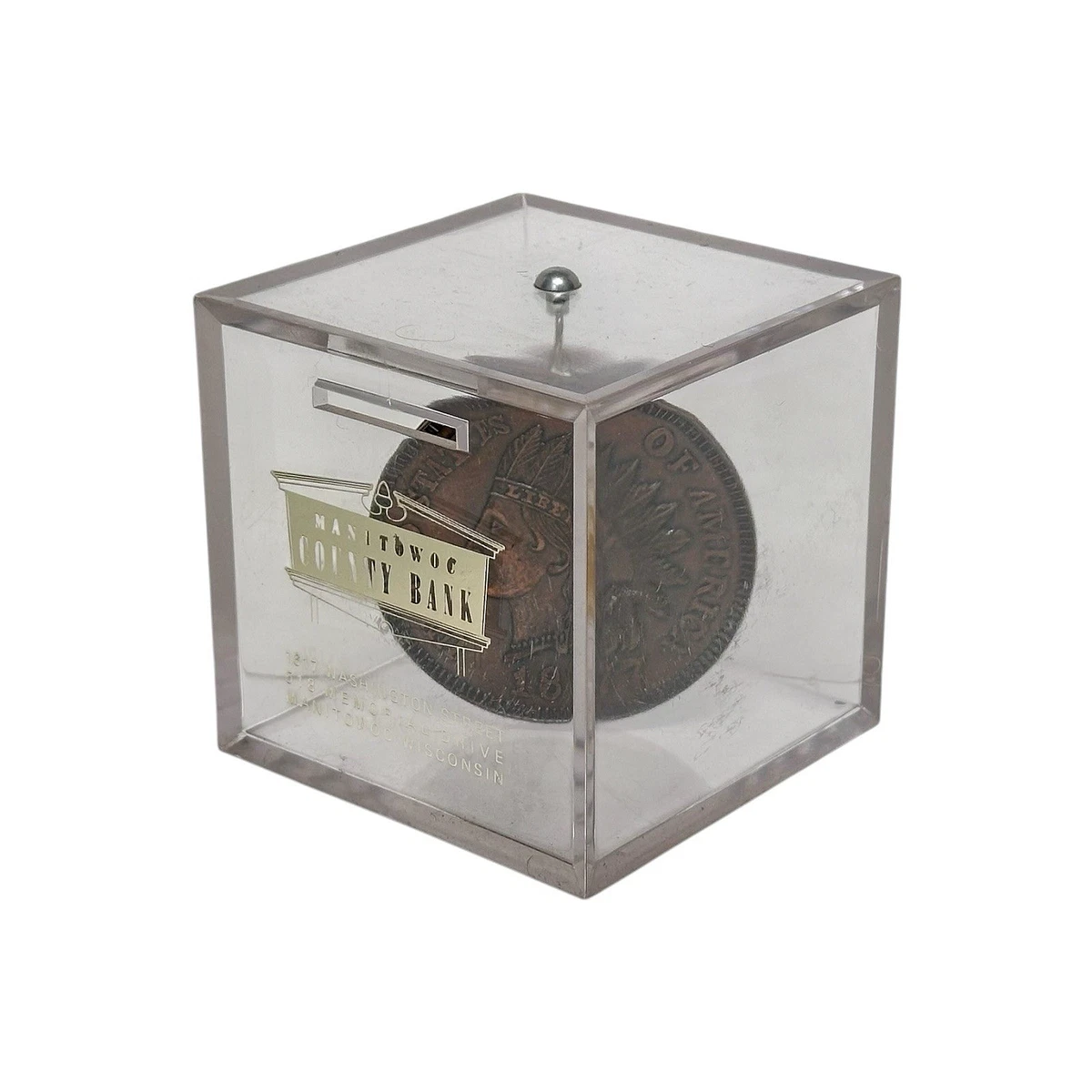 Indian Head Bank In Collectible Promotional Piggy Banks for sale