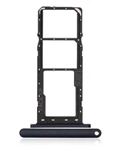 Dual Sim Card Tray Compatible For Motorola Moto E6S XT2053/2020 Peacock Blue