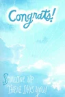 Congratulations Your Success Some Higher Up Likes You Hallmark Greeting Card