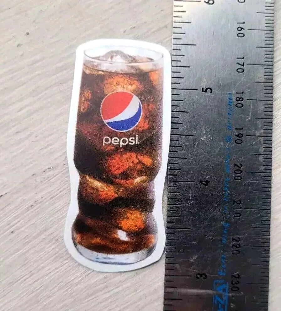 Pepsi Cola Sticker Lot Of 2 Collectible Juicy Soda Sweet Pcs Stickers