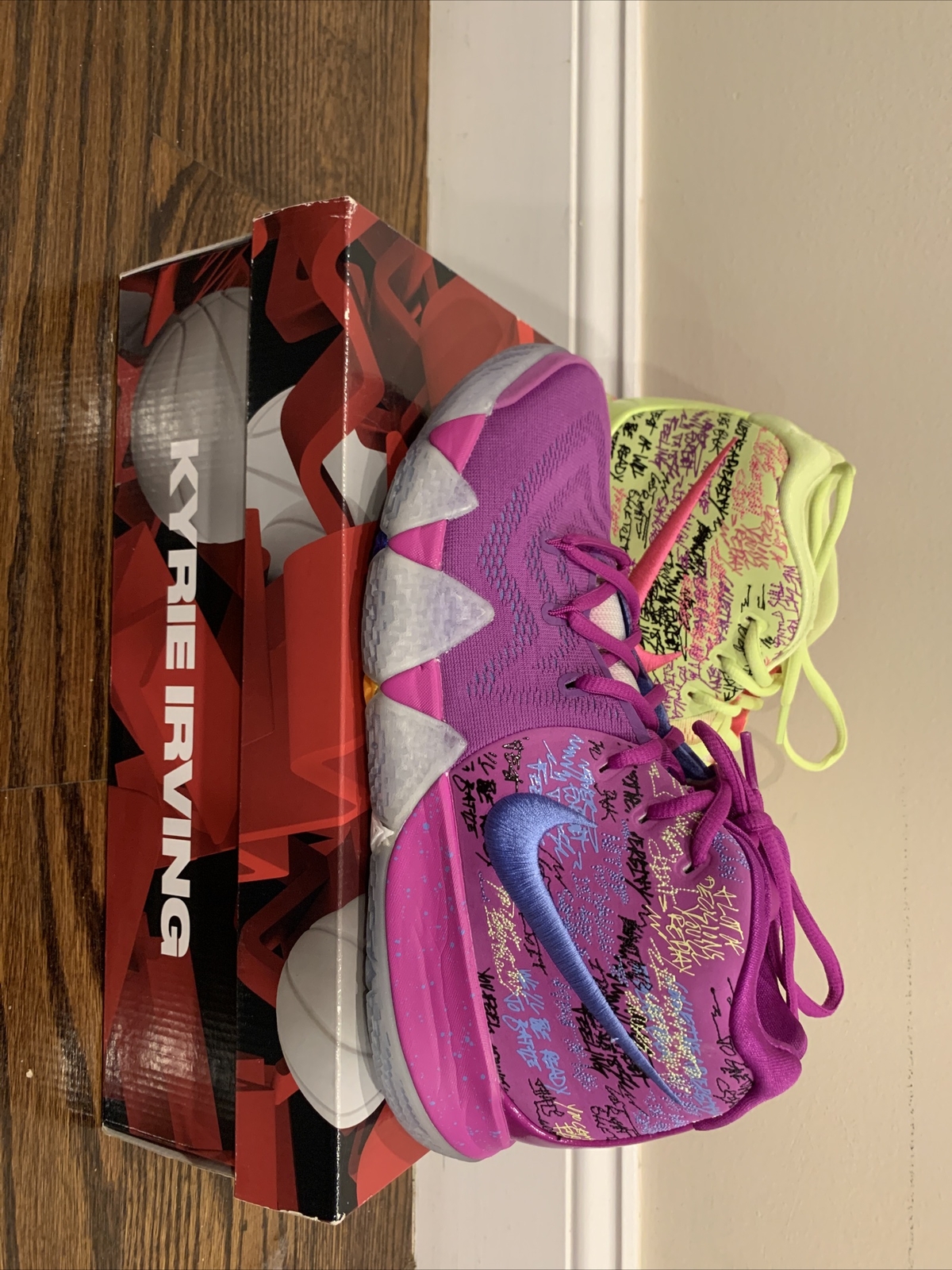 kyrie 4 confetti ebay