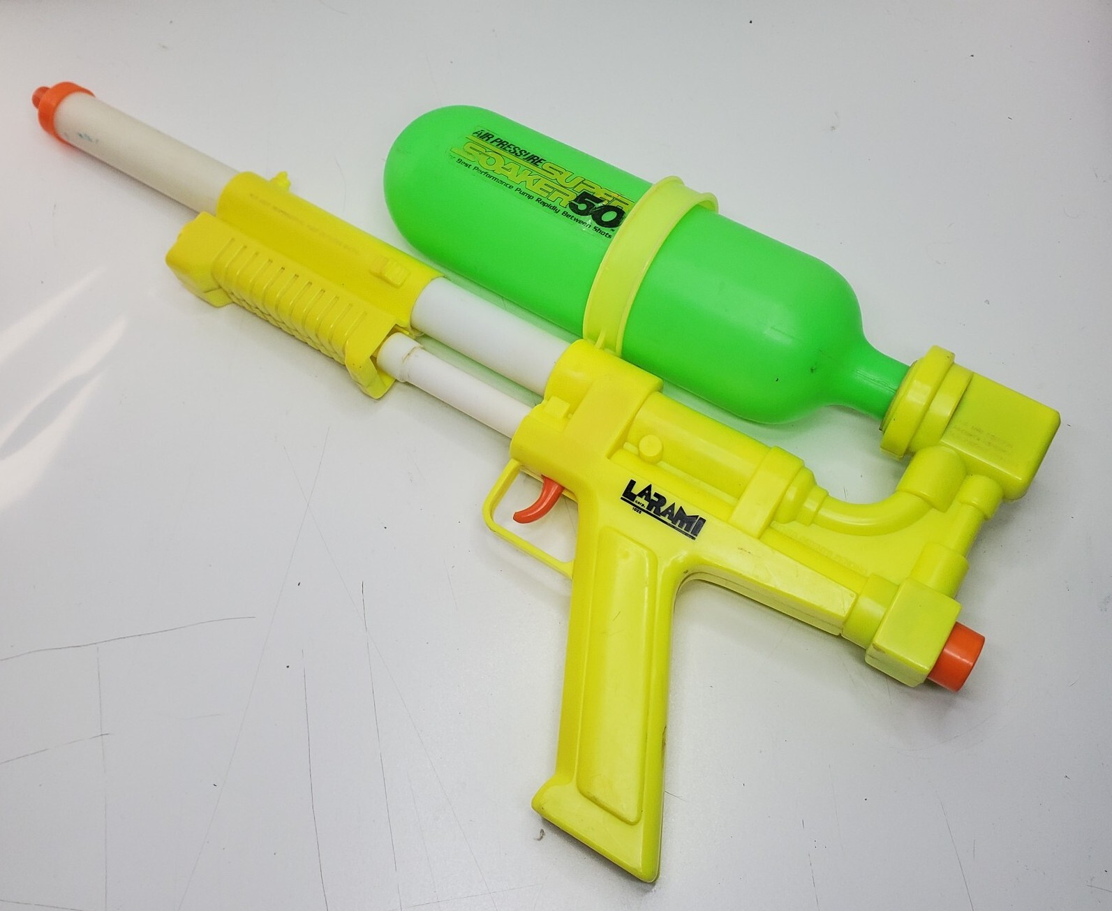 Vintage 1989 SOAKER 50 Larami Pressure Water Gun Toy Tested & Working – ASA College: Florida