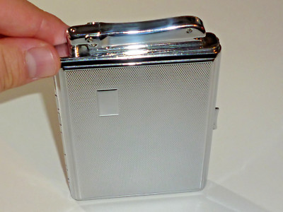 colibri cigarette case with built in lighter COLIBRI MONOPOL Lighter & Cigarette Case Combination -ovp - 1952 - Germany  Nice