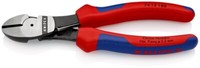 Knipex 74 12 180 Sb Kraft-Seitenschneider Mit Mehrkomponenten-HüLlen Schwarz Atr