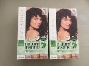 Clairol Natural Instincts 3rr Darkest Red Hair Color 2 Box Set