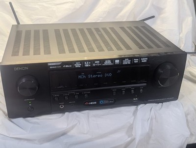Denon AVR-S640H 5.2 Channel  4k AV Receiver w/ HEOS No box no remote READ