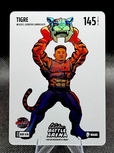 2026 Bo Jackson Battle Arena `Griffey Set` Tigre Blizzard Brawl Miguel Cabrera