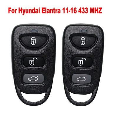 2 Remote Control Key Fob for Hyundai Elantra 2011 2012 2013 2014 2015 OSLOKA360T