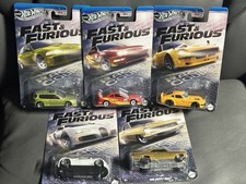    New 2025 Hot Wheels Silver Series Fast  Furious Racing Course Full Set Of 5