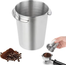 Coffee Dosing Cup 58Mm, Stainless Steel Dosing Cup Compatible with All 58Mm Port