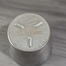 Vollrath #8492  Medicine Cup 2oz  Stainless Steel USA