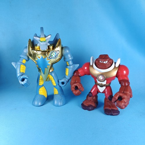 2 Fisher Price Planet Heroes 2006 Action Figures Star Shooter Digger 