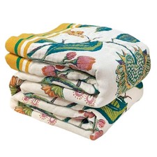Boho Throw Blanket for Bed - 100 Cotton Ultra Soft Luxury Throw Rustic Fall ...