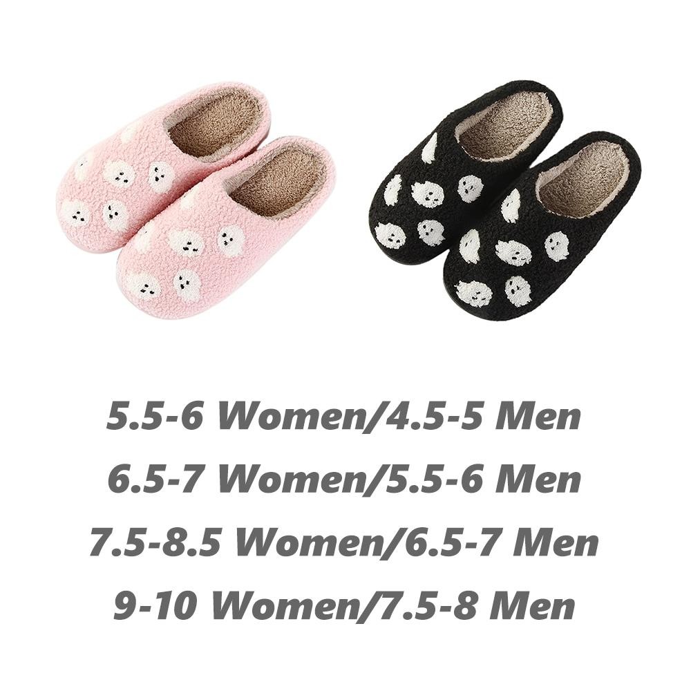 APL Morbide pantofole di Halloween in peluche per uomo e donna