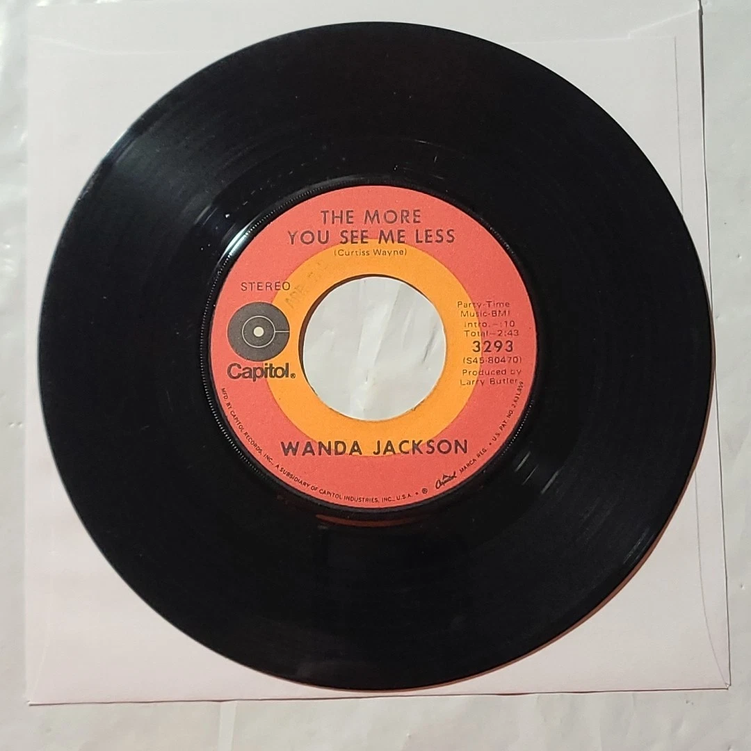 Wanda Jackson Country 45 RPM Speed Vinyl Records for sale | eBay
