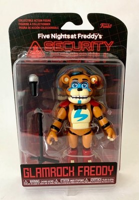 New! Glamrock Freddy Action Figure Five Nights at Freddy's Security Breach Funko