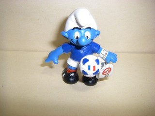20791 Football Smurf France UEFA Euro 2016 Schleich Peyo Smurfs Smurfs