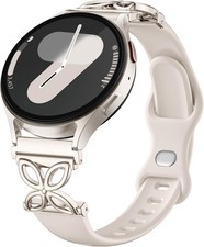 Samsung Galaxy Watch 7 Compatible Slim Silicone Band 40mm 44mm