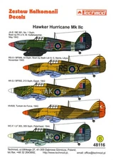 Techmod Decals 1/48 HAWKER HURRICANE Mk.IIc British WWII Fighter