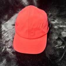 DSG Youth Baseball Cap Cabana Coral Red Perforated Adjustable Strap Sport Hat