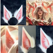 League of Legends Hall of Fame Faker Alliance Immortal Ahri Fox Cosplay Hairhoop