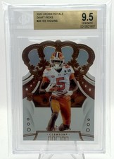 2020 Panini Chronicle Draft Pick Crown Royale #24 Tee Higgins Clemson/Bengals