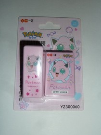 Jigglypuff Pokemon mini stapler & staples set desk supply cute pink NEW!