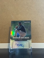 2022 Panini Prizm Draft Picks - Autographs Royber Salinas #AU-RO (AU, RC)