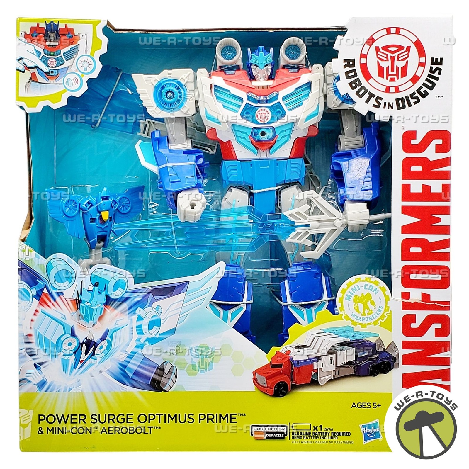 Transformers Power Surge Optimus Prime Action Figure 2015 Hasbro B7066