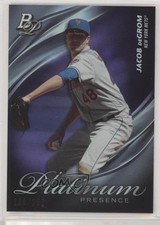 2019 Bowman Platinum Wal-Mart Presence Purple Foil /250 Jacob deGrom #PP-11 1b3