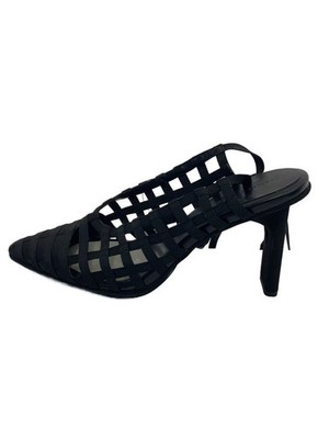 Charles&Keith Sandals/39/Blk/Canvas BFY52