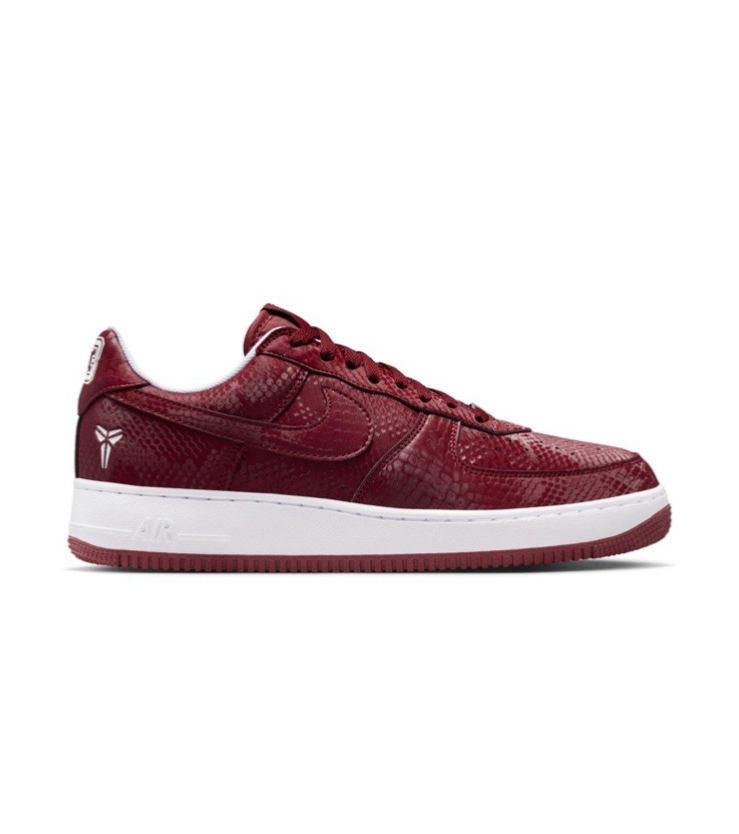 Kobe Bryant x Nike Air Force 1 Low Lower Merion Aces Team Red