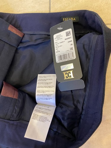 ++ Escada Stoffhose Hose 7/8 Hose metallic Streifen Gr.38  *NEU mit Etikett* ++ - Bild 5 von 5