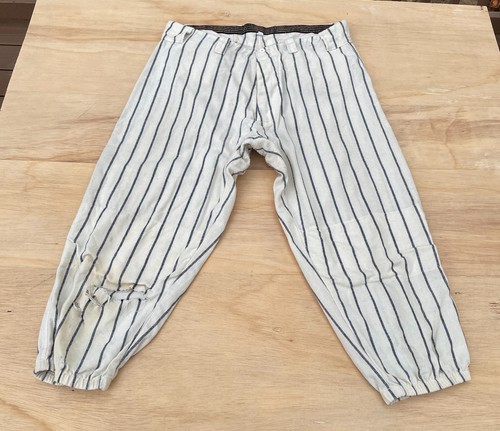 VTG HISTORIC BASEBALL APPAREL Jersey & Pants Sailors Striped Men White SIZE XL - Picture 8 of 14
