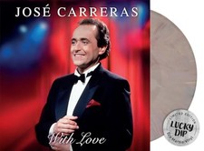 Image of JOSE CARRERAS - With Love Lucky Dip Marble Vinyl - Vinyl Record - F600z