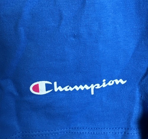 Champion Trainingsshorts XS Damen Blau Baumwolle - Bild 2 von 6