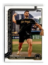 Carl Radke 2025 Topps First Pitch #FP-6 Pittsburgh Pirates