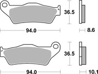 Brembo Bremsbelagsatz Scheibenbremse Prime - Carbonceramic - CC 07BB2809 FüR BMW