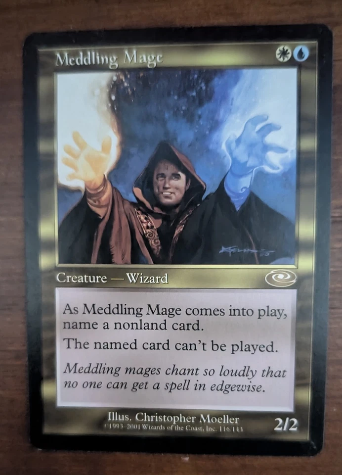 Meddling Mage Planeshift NM/Lp - Image 2 of 3