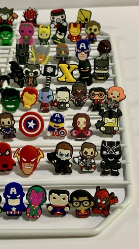Lot Of 77 Croc Shoe Pins Charms Star Wars Pokémon Naruto DC Marvel Potter - Picture 3 of 12