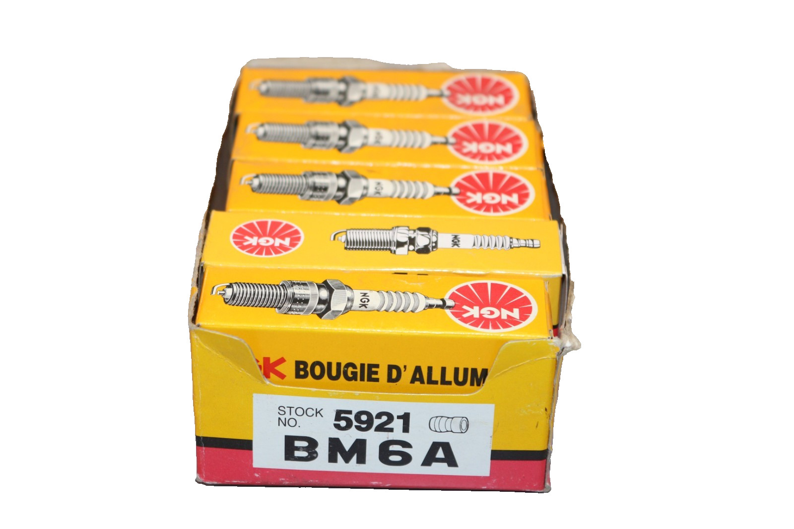 NEW NGK BM6A Spark Plugs Lot of 10